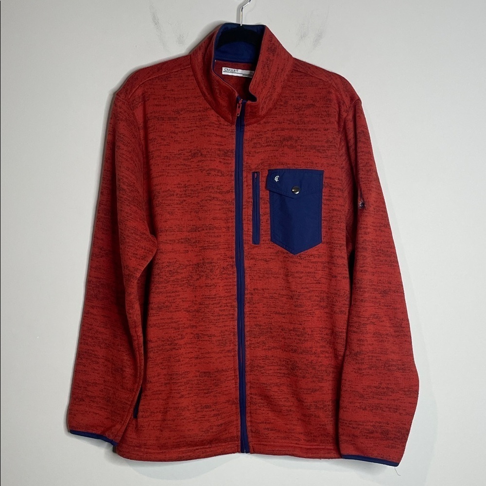 Criquet | Men's Sweater Fleece Full Zip Jacket Size XL
